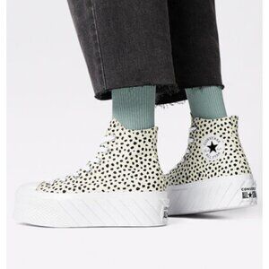 Converse Chuck Taylor All Star Lift 2X Platform Welcome To The Wild Women's Size